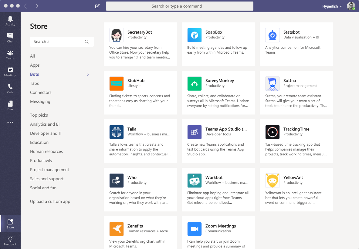 download microsoft teams app store