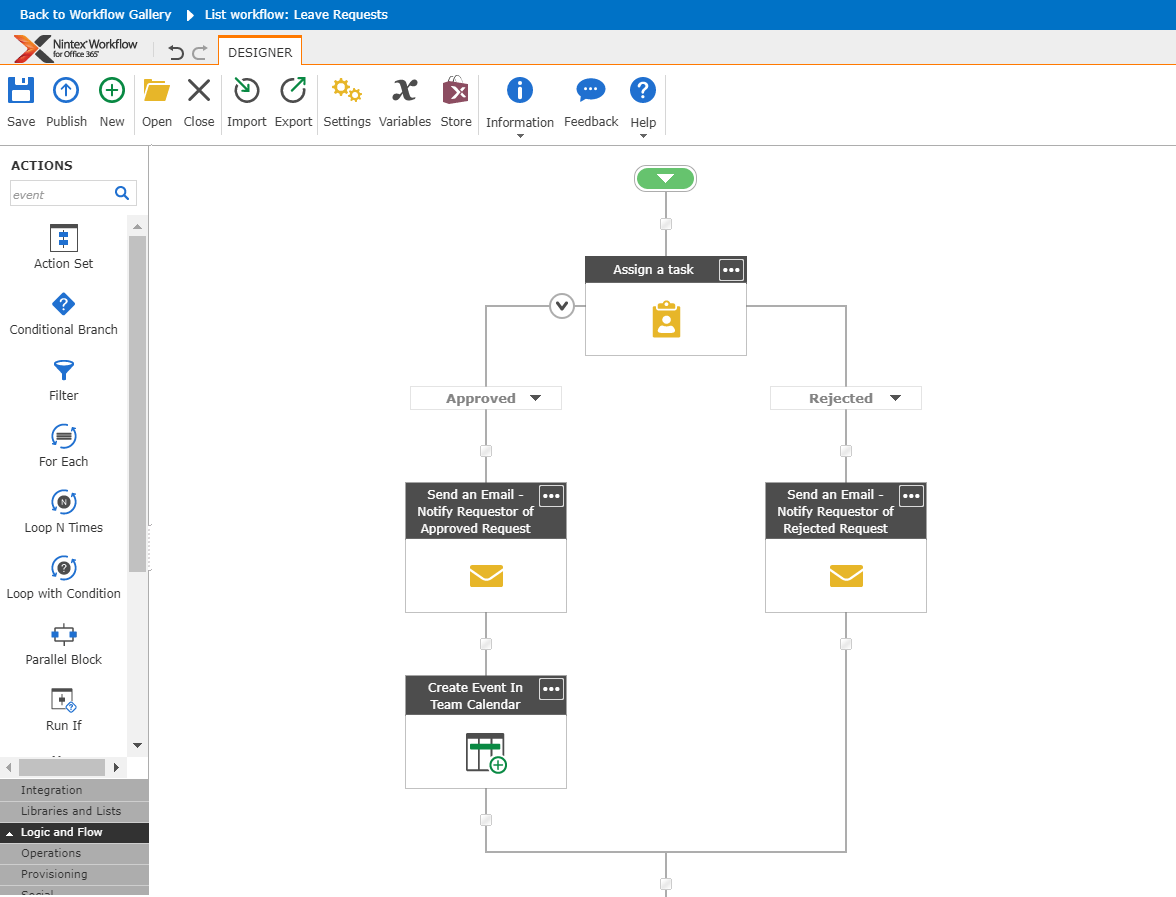 Nintex-Leave-Request-Workflow