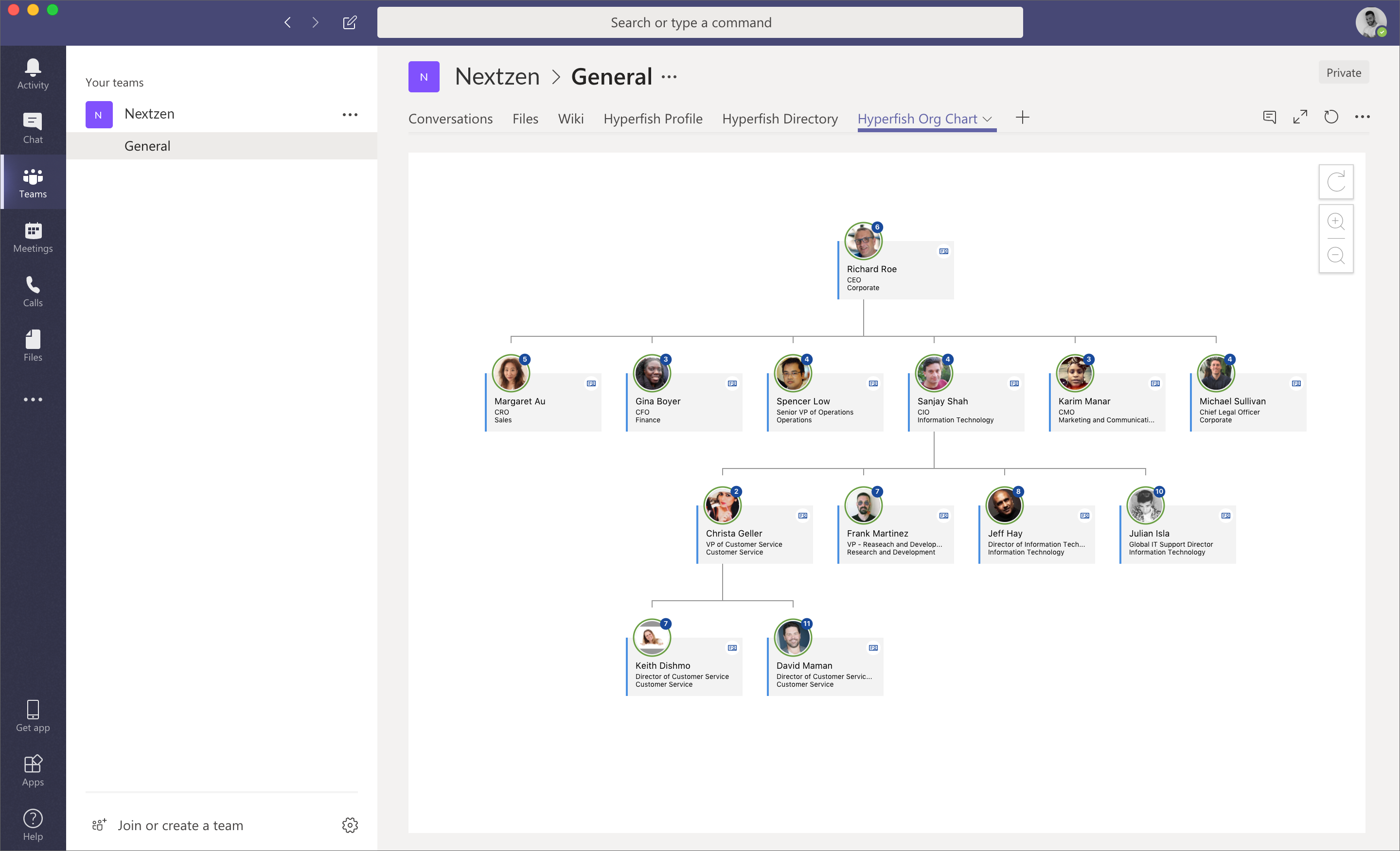 Hyperfish brings Microsoft Teams to life