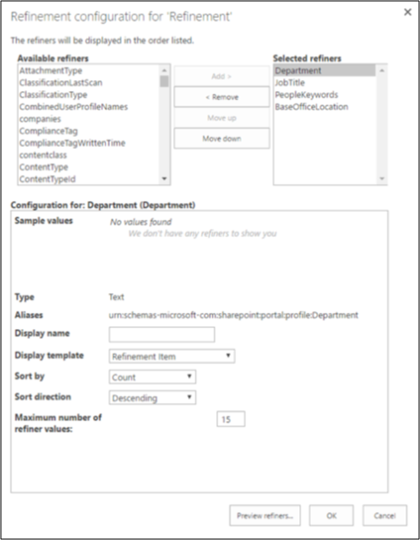 SharePoint Refinement Web Part.png