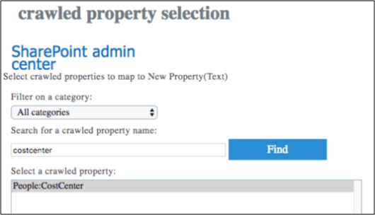 SharePoint crawled properties selection.png