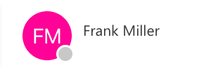 Office 365 profile photo blank showing initials of user